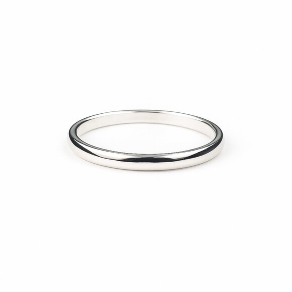 Sleek Sterling Silver Thumb Ring for Chic Everyday Style By St Clair - Picture 3 of 5